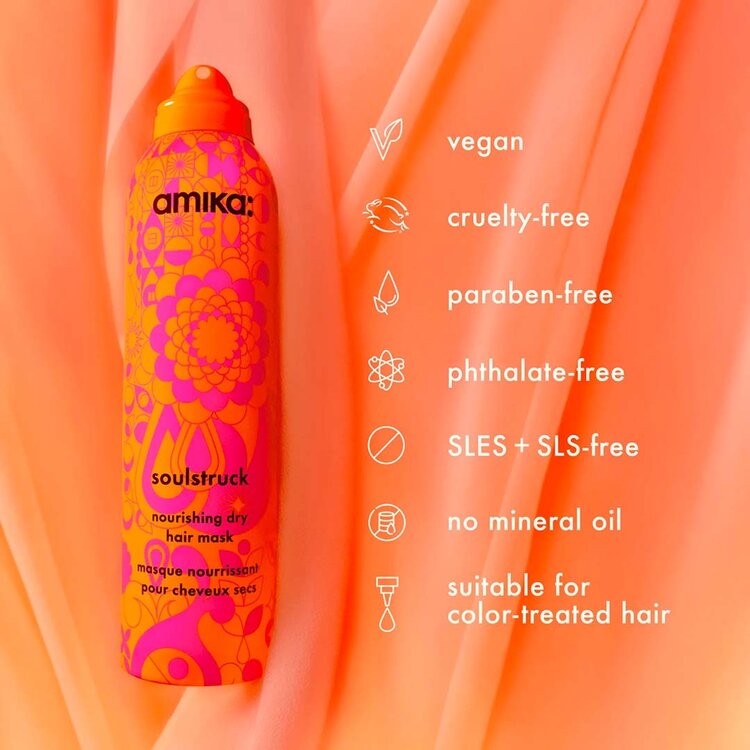 amika: Signature | Soulstruck (200ml/6.76oz) – Masque Nourrissant Léger En Spray Sans Rinçage