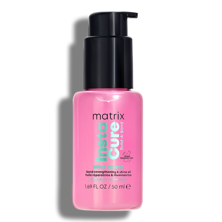 MATRIX Instacure Build-A-Bond | Billion Bond Oil (50ml / 1.69oz) – Strengthening Shine Oil by Matrix
