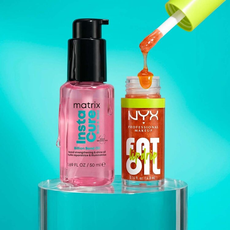 MATRIX Instacure Build-A-Bond | Billion Bond Oil (50ml / 1.69oz) – Strengthening Shine Oil by Matrix