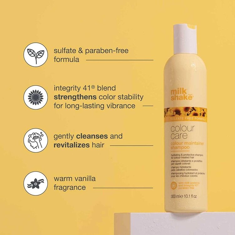 MILK_SHAKE Colour Care | Shampooing Cheveux Colorés Sans Sulfate – Protection et éclat prolongé