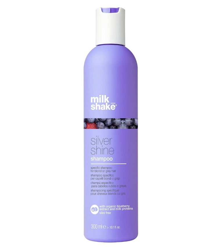 MILK_SHAKE Silver Shine | Shampoo for Blonde or Grey Hair – Neutralizes Yellow Tones