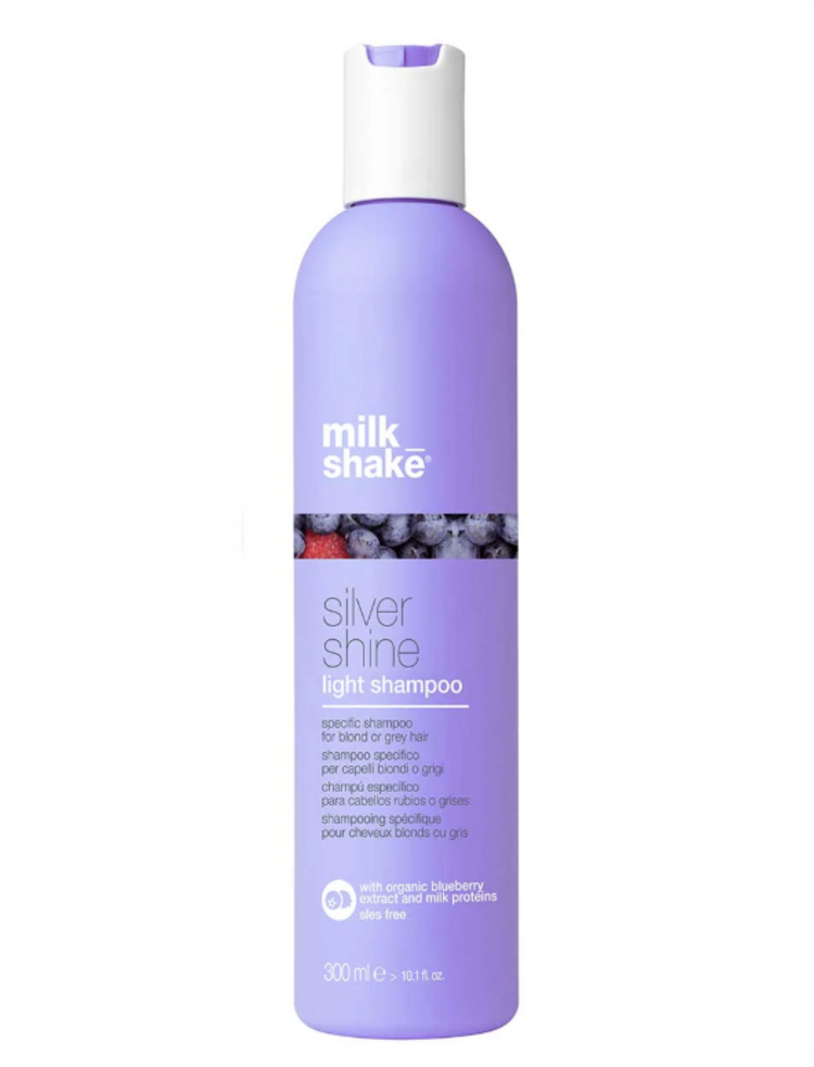 MILK_SHAKE Silver Shine Light | Shampoo for Blonde or Grey Hair – Gentle Toning and Radiance