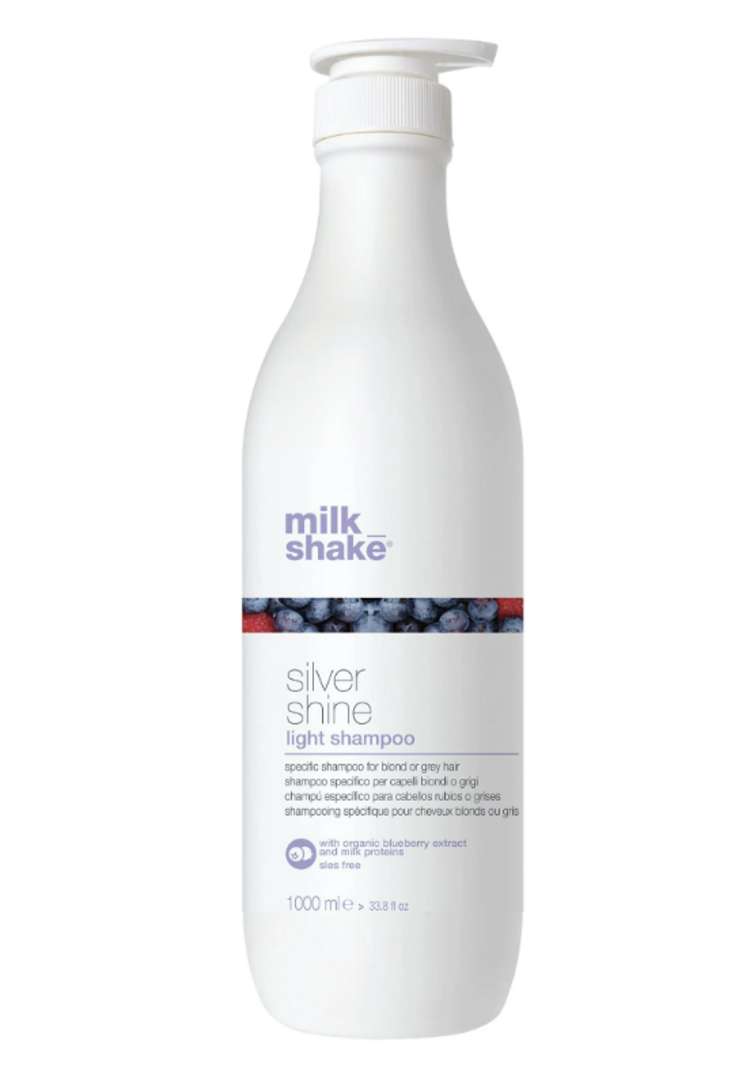 MILK_SHAKE Silver Shine Light | Shampooing Cheveux Blonds ou Gris – Neutralisation douce et éclat lumineux
