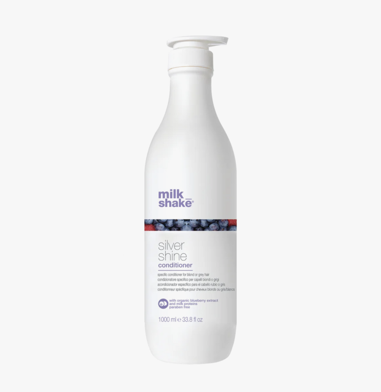 MILK_SHAKE Silver Shine | Revitalisant Cheveux Blonds ou Gris – Neutralisation et douceur éclatante
