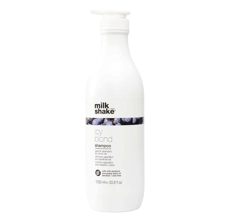 MILK_SHAKE Icy Blond | Shampoo for Blonde Hair – Intense Yellow Tone Neutralization
