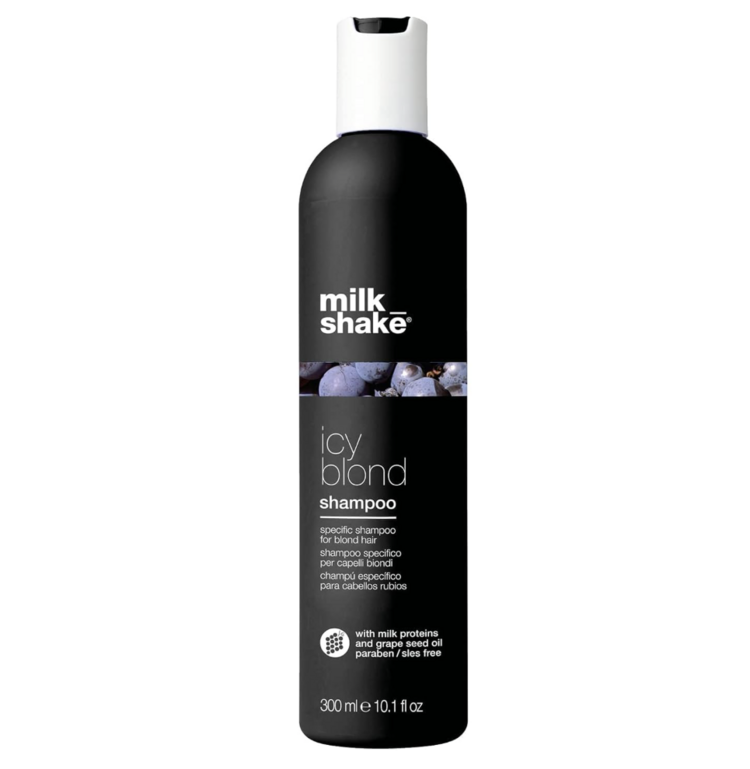 MILK_SHAKE Icy Blond | Shampooing pour Cheveux Blonds – Neutralisation intense des reflets jaunes