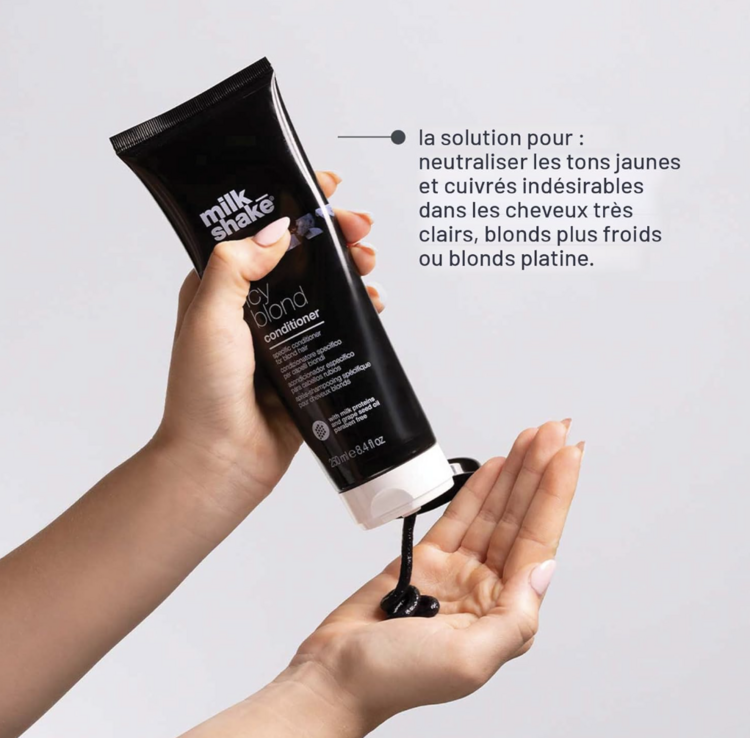MILK_SHAKE Icy Blond | Conditioner for Blonde Hair – Intense Toning and Deep Care