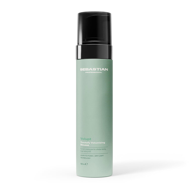 SEBASTIAN Volupt | Thickefy Volumizing Mousse – Densifying mousse for thicker hair effect