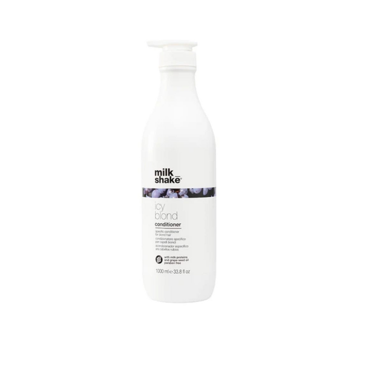MILK_SHAKE Icy Blond | Revitalisant pour Cheveux Blonds – Neutralisation intense et soin profond