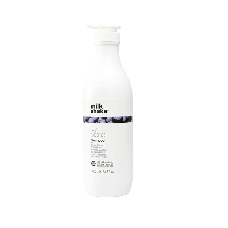 MILK_SHAKE Icy Blond | Shampooing pour Cheveux Blonds – Neutralisation intense des reflets jaunes