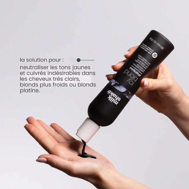 MILK_SHAKE Icy Blond | Shampoo for Blonde Hair – Intense Yellow Tone Neutralization