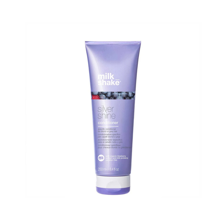 MILK_SHAKE Silver Shine | Conditioner for Blonde or Grey Hair – Toning and Radiant Softness