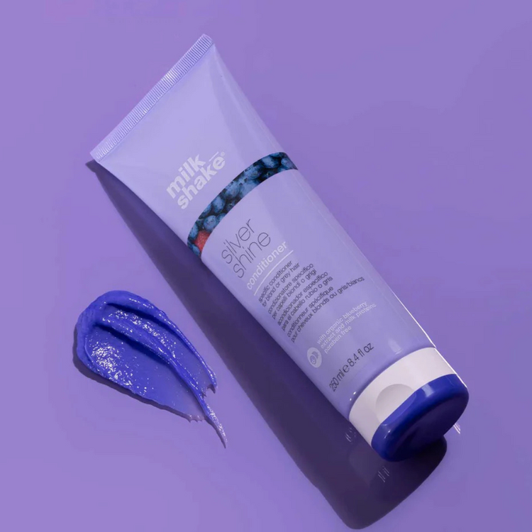 MILK_SHAKE Silver Shine | Conditioner for Blonde or Grey Hair – Toning and Radiant Softness