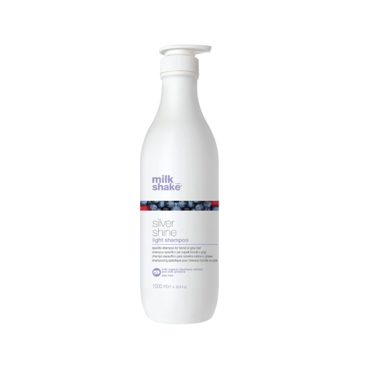 MILK_SHAKE Silver Shine Light | Shampoo for Blonde or Grey Hair – Gentle Toning and Radiance