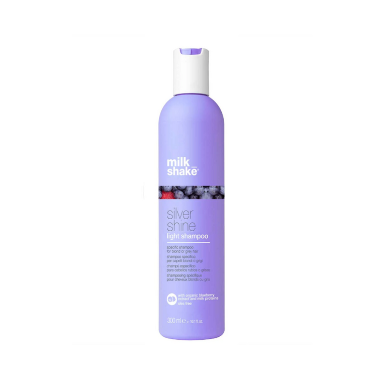 MILK_SHAKE Silver Shine Light | Shampooing Cheveux Blonds ou Gris – Neutralisation douce et éclat lumineux