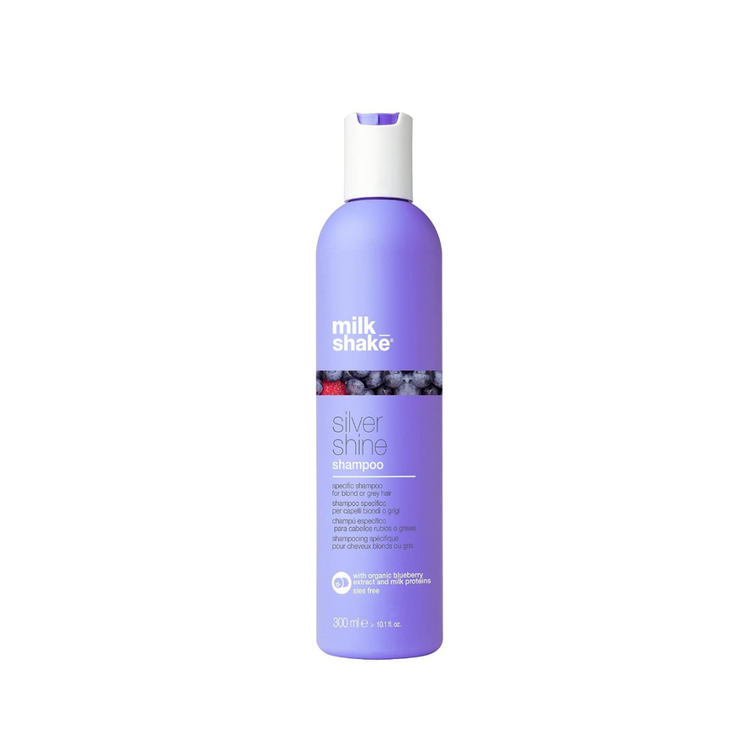 MILK_SHAKE Silver Shine | Shampoo for Blonde or Grey Hair – Neutralizes Yellow Tones