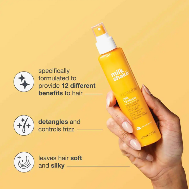 MILK_SHAKE Incredible Milk | 12 Effets Traitement Sans Rinçage – Soin complet multi-bénéfices