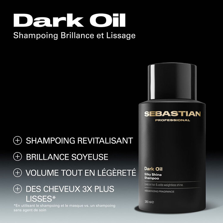 SEBASTIAN Dark Oil | Shampooing Brillance et Lissage