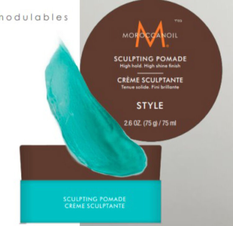 MOROCCANOIL Crème Sculptante | Sculpting Pomade - Fixation et Contrôle (75ml/2.6oz)