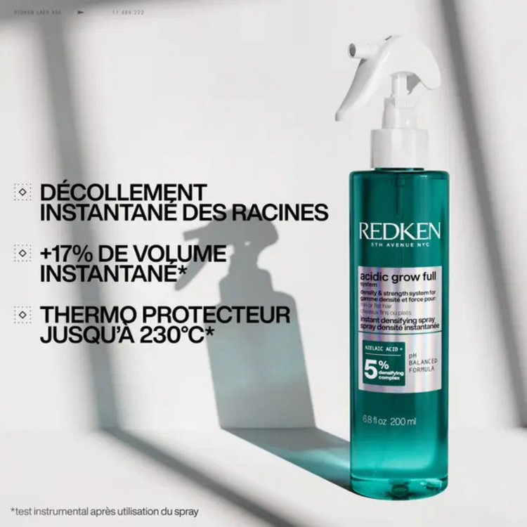 REDKEN Acidic Grow Full | Spray Densité Instantanée – Volume Et Épaisseur Immédiats