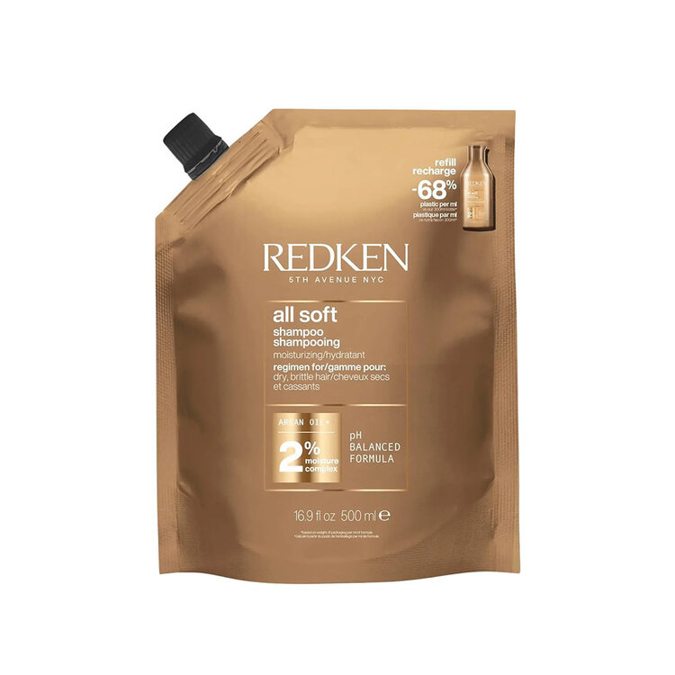 REDKEN All Soft | Shampooing - Soin Hydratant Cheveux Secs