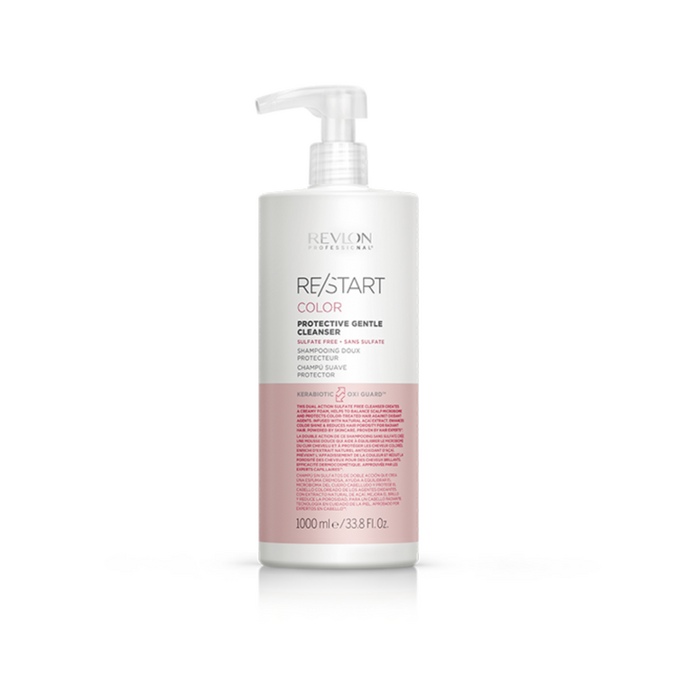REVLON PROFESSIONAL RE/START Color | Sulfate-Free Protective Gentle Shampoo – Gentle Cleansing For Color Care