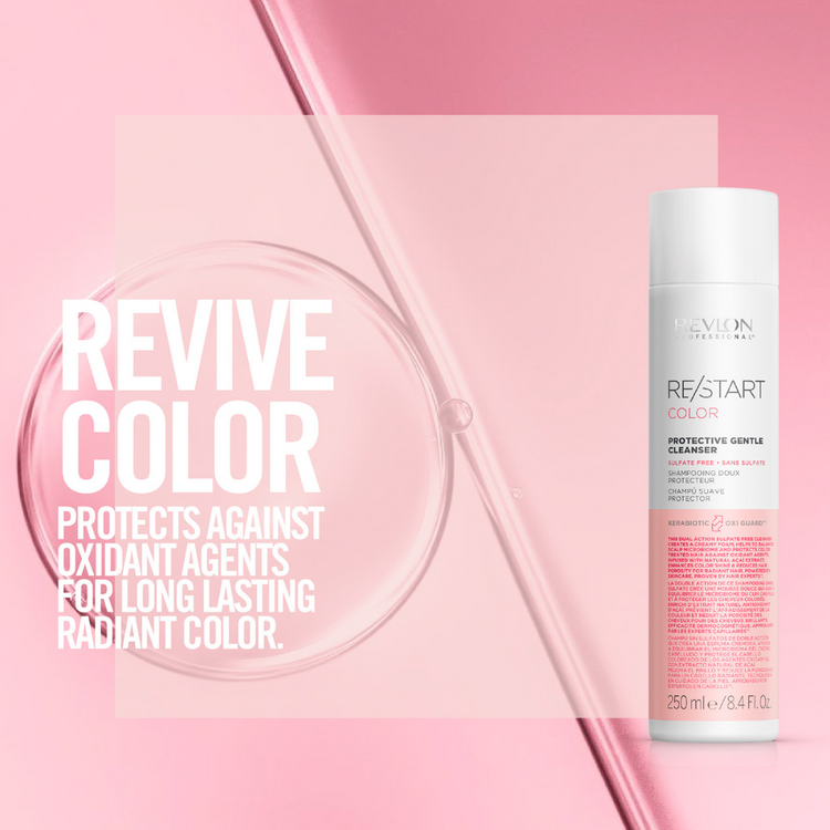 REVLON PROFESSIONAL RE/START Color | Shampooing Doux Protecteur Sans Sulfate – Nettoyage Délicat Et Couleur Préservée