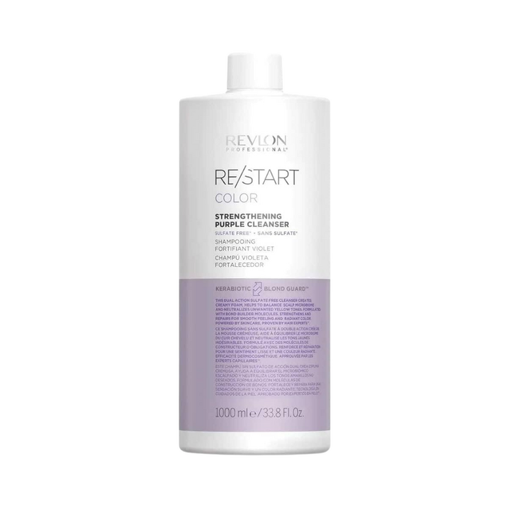REVLON PROFESSIONAL RE/START Color | Shampooing Fortifiant Violet Sans Sulfate – Neutralisation Et Force Pour Blonds Éclaircis