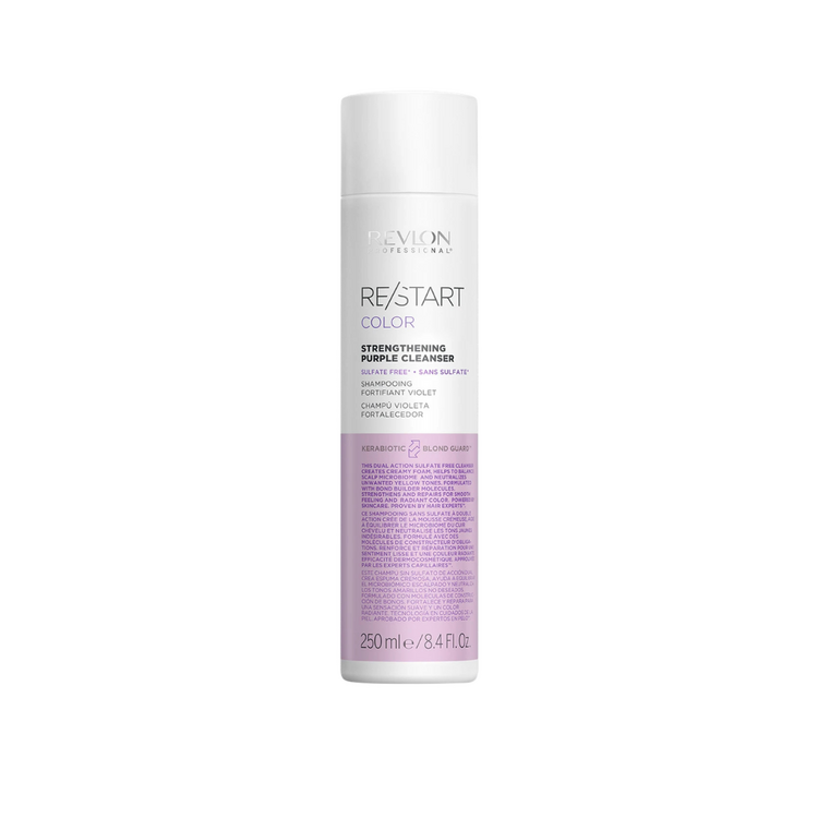 REVLON PROFESSIONAL RE/START Color | Shampooing Fortifiant Violet Sans Sulfate – Neutralisation Et Force Pour Blonds Éclaircis