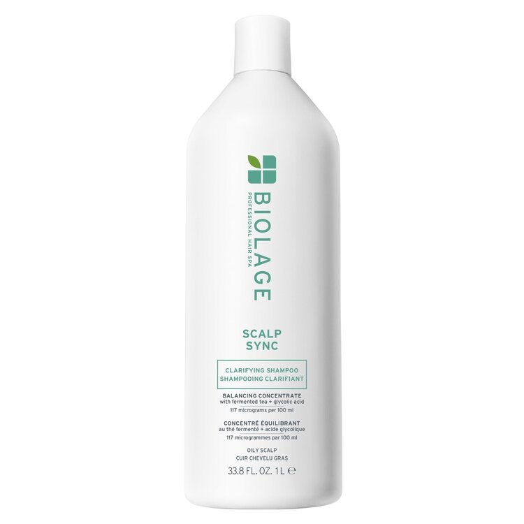 BIOLAGE Professional Hair Spa Biolage | Scalp Sync | Shampooing Clarifiant – Purifie le Cuir Chevelu et Rafraîchit la Fibre Capillaire