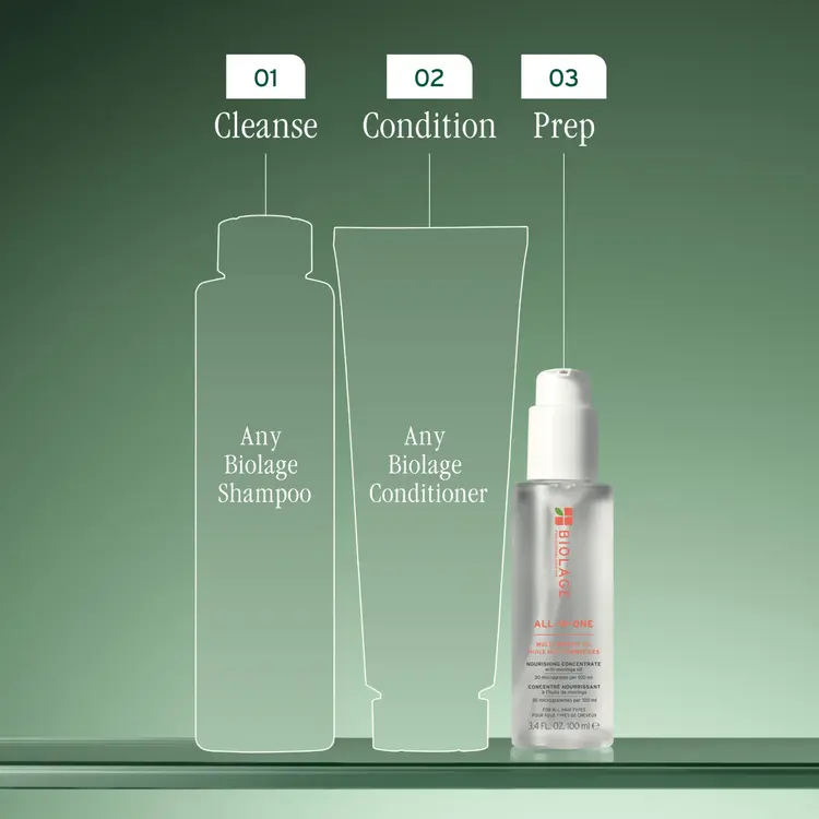 BIOLAGE Professional Hair Spa Biolage | All In One | Huile Multi-Bénéfices (100 ml / 3.4 oz) – Nutrition Intense Sans Résidu Gras