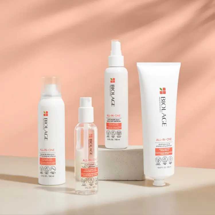 BIOLAGE Professional Hair Spa Biolage | ***All-in-One | Huile Multi-Bénéfices (89 ml / 3 oz) – Nutrition Intense Sans Résidu Gras