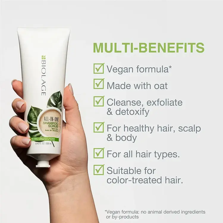 BIOLAGE Professional Hair Spa Biolage | ***All-in-One | Shampooing Exfoliant (250ml/8.45oz)