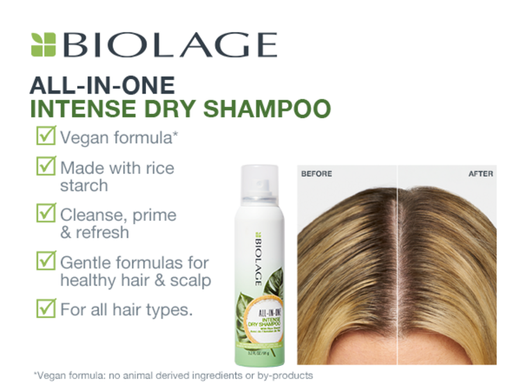 BIOLAGE Professional Hair Spa Biolage | ***All-in-One | Shampooing Sec Intense (88g/3.1oz)