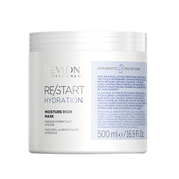 REVLON PROFESSIONAL RE/START Hydration | Intense Hydrating Mask – Deep Moisture And Lasting Softness