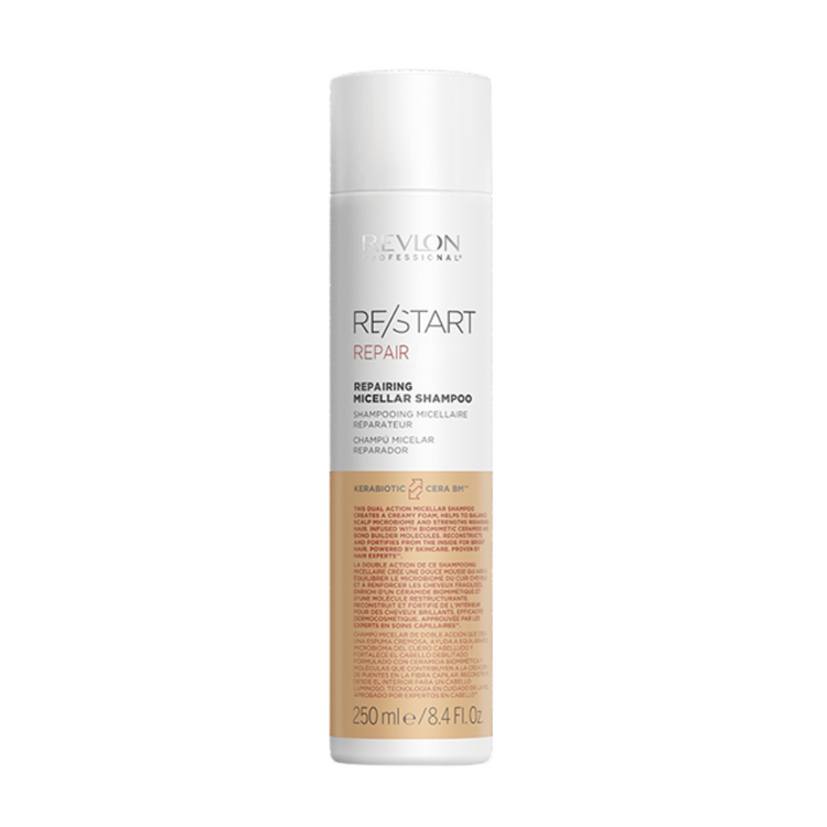 REVLON PROFESSIONAL Repair | Micellar Repair Shampoo – Gentle Cleansing And Fiber Strengthening By RE/START