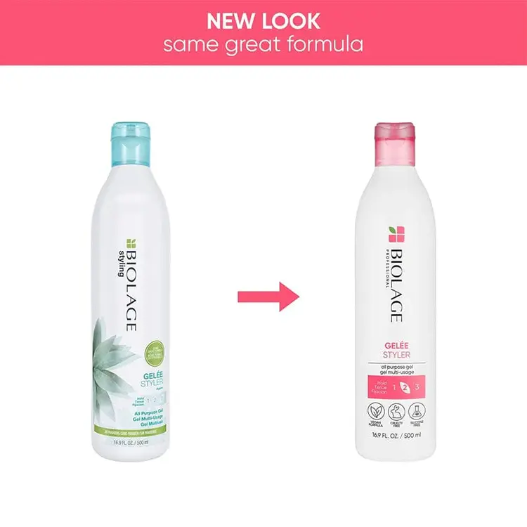 BIOLAGE Professional Hair Spa Biolage | ***Styling | Gelée Styler (500 ml / 16.9 oz) – Gel Coiffant Léger à Tenue Souple