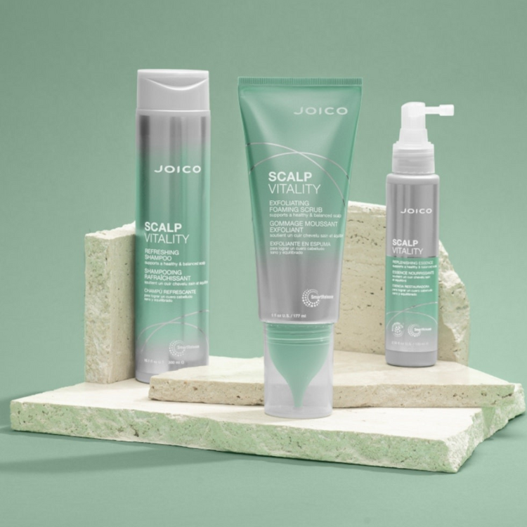 JOICO Scalp Vitality | Essence Nourrissante - Soin Apaisant du Cuir Chevelu (100ml/3.38oz)