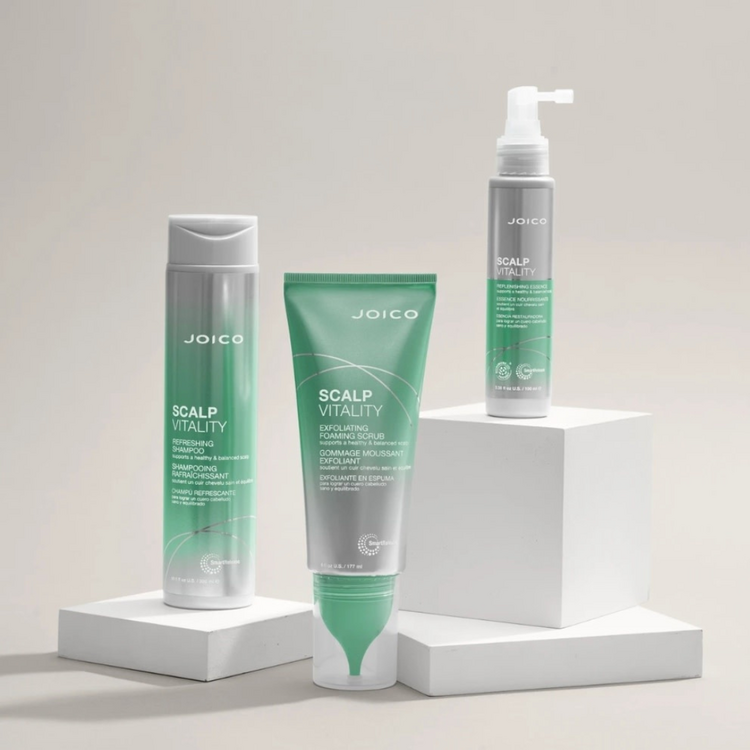 JOICO Scalp Vitality | Gommage Moussant Exfoliant – Purifie et Rééquilibre le Cuir Chevelu