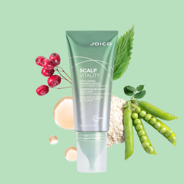 JOICO Scalp Vitality | Foaming Exfoliating Scrub - Cleanses and Soothes (no size)