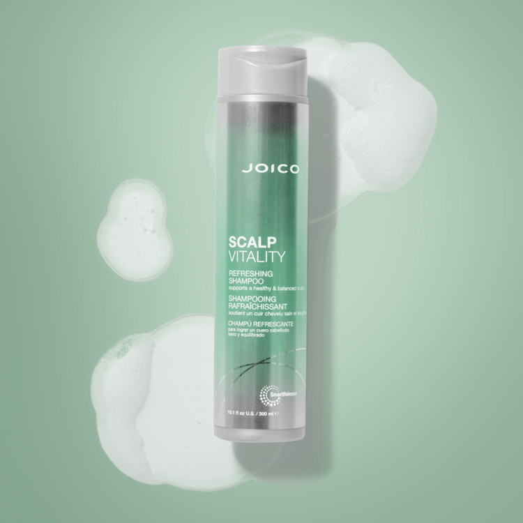 JOICO Scalp Vitality | Shampooing Rafraîchissant – Nettoie et Revitalise le Cuir Chevelu