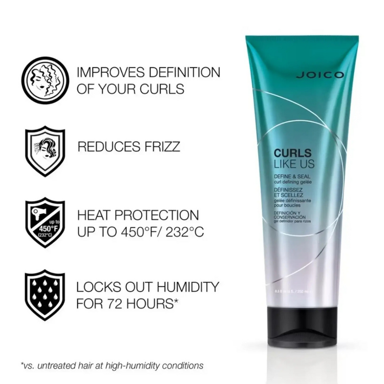 JOICO Curls Like Us | Gelée Définissante Pour Boucles – Définition Durable et Anti-Frisottis