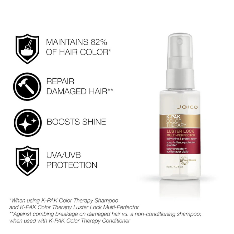 JOICO K-PAK Color Therapy | Luster Lock Multi-Perfector – Daily Shine & Protect Spray