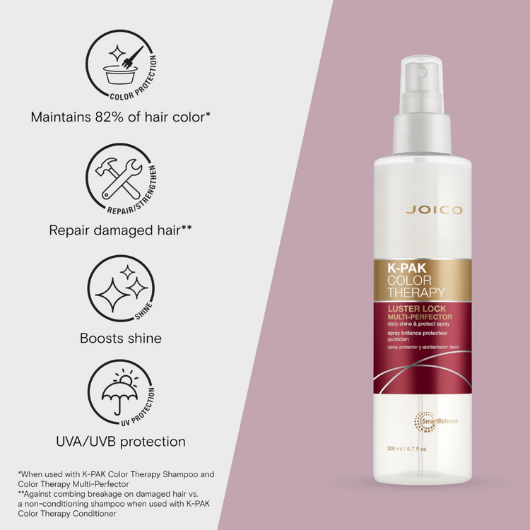 JOICO K-PAK Color Therapy | Luster Lock Multi-Perfector – Daily Shine & Protect Spray