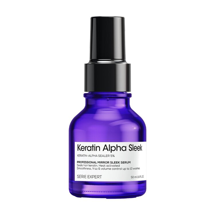 L'ORÉAL PROFESSIONNEL Keratin Alpha Sleek | Smoothing Hair Serum - Frizz Control and Shine