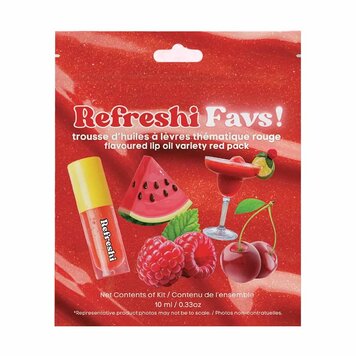 REFRESHI Costmetics Paquet Découverte Favoris