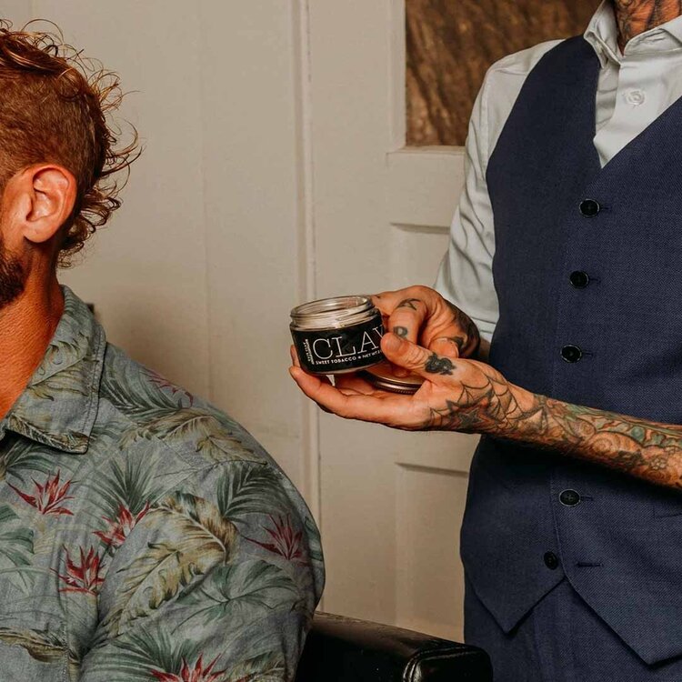 18.21 MAN MADE Sweet Tobacco | Clay Pomade - Medium Hold Matte Finish