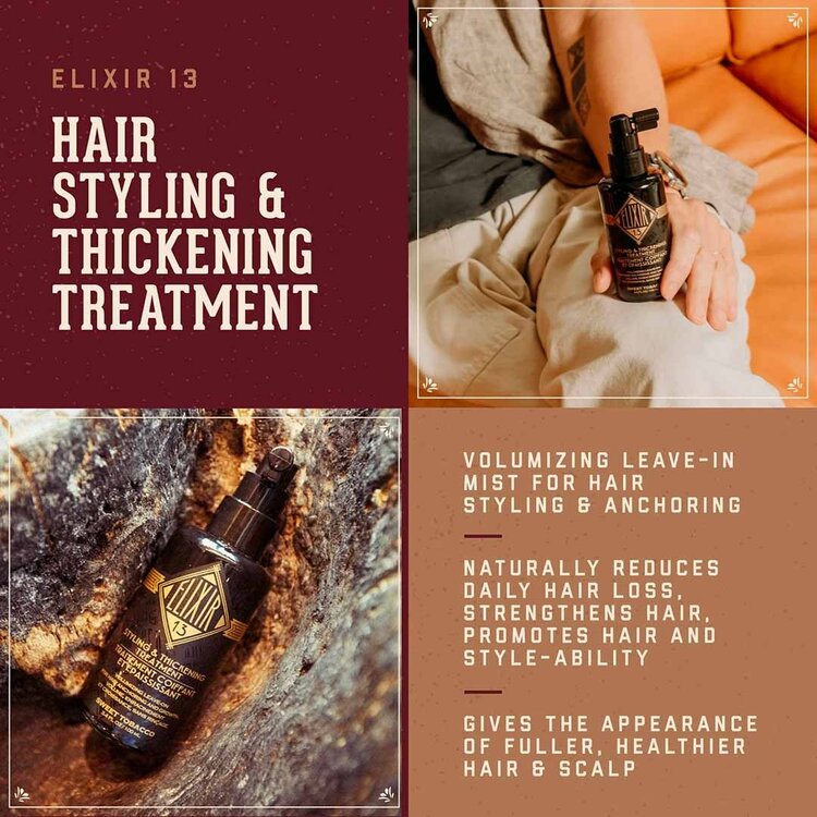 18.21 MAN MADE Sweet Tobacco | Elixir 13 – Traitement Coiffant et Épaississant