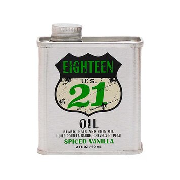 18.21 MAN MADE Spiced Vanilla | Huile barbe, cheveux et peau
