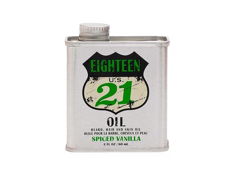 18.21 MAN MADE Spiced Vanilla | Huile barbe, cheveux et peau